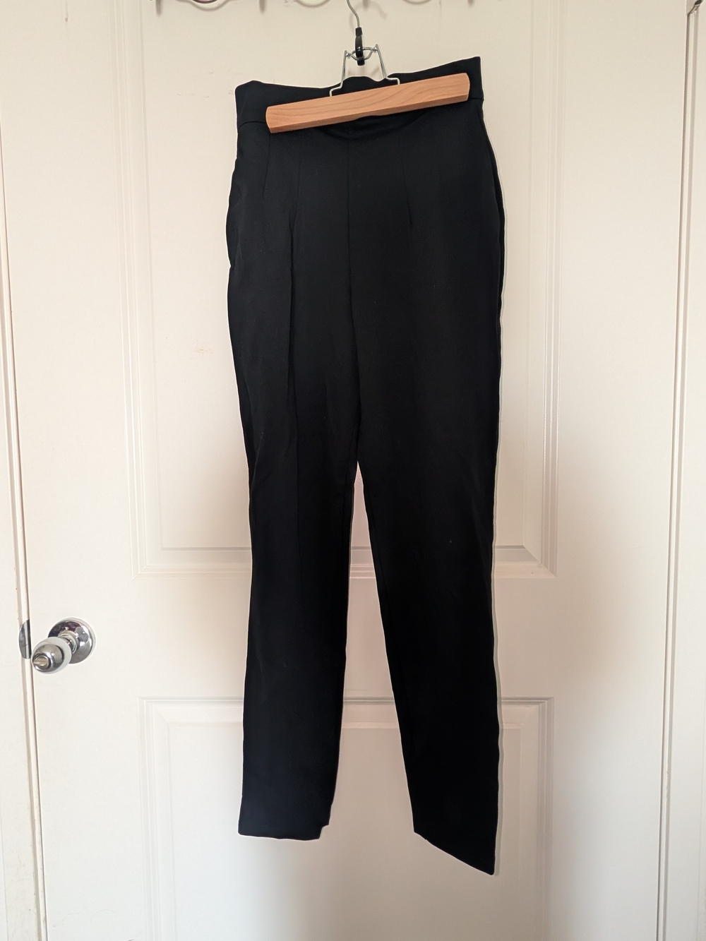 Another Vixen By Micheline Pitt Cigarette Black Pants
